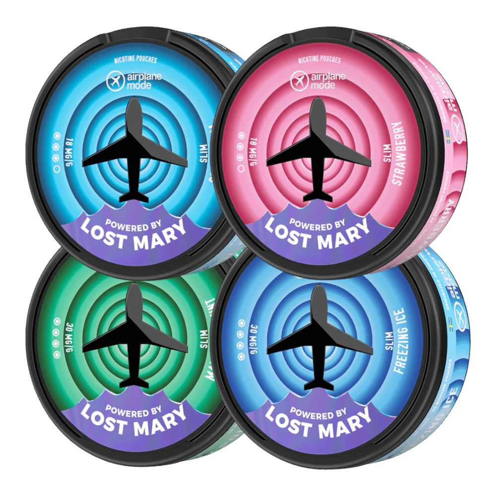 AirPlane Mode Nicotine Pouches - By Lost Mary - Vape Town