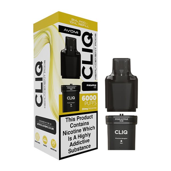 Avomi CLIQ Pre Filled Replacement Pods - Vape Town