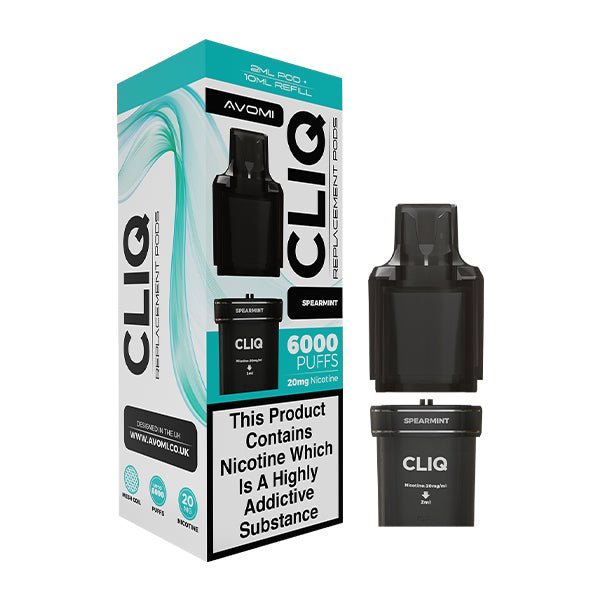 Avomi CLIQ Pre Filled Replacement Pods - Vape Town
