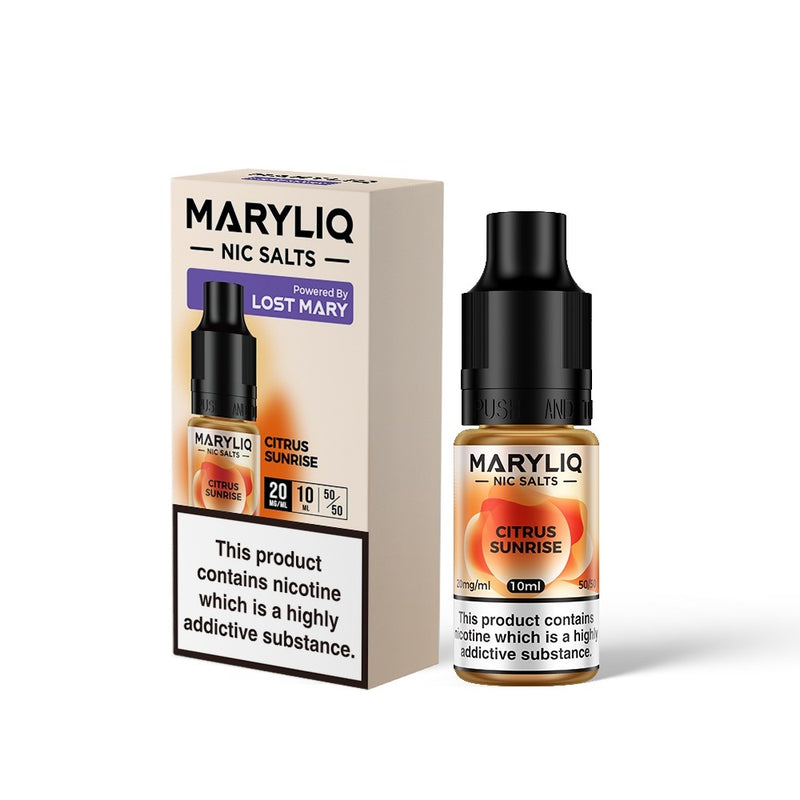 Lost Mary Maryliq - Citrus Sunrise 10ml Nic Salt