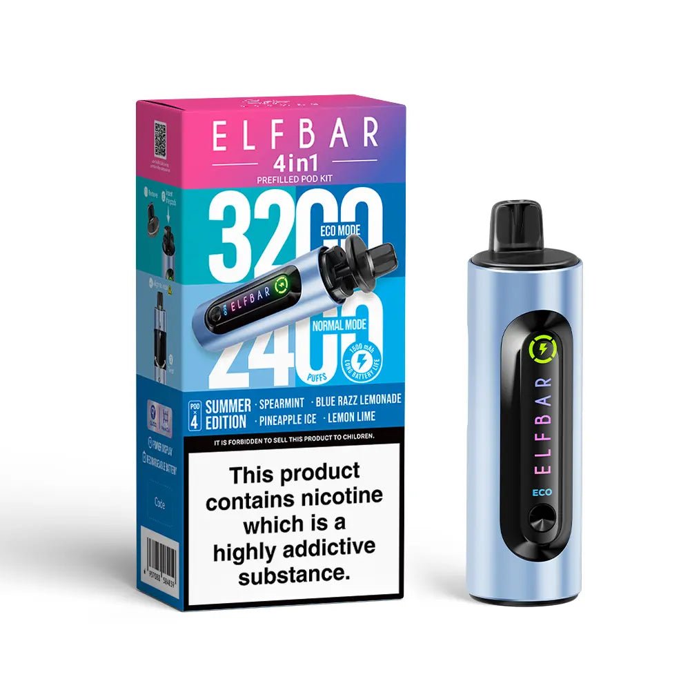 ElfBar 4in1 Pre Filled Pod Vape Kit - Vape Town