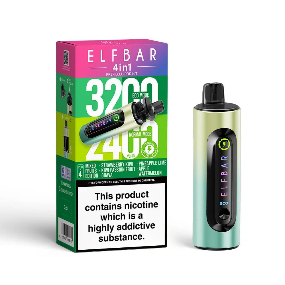 ElfBar 4in1 Pre Filled Pod Vape Kit - Vape Town