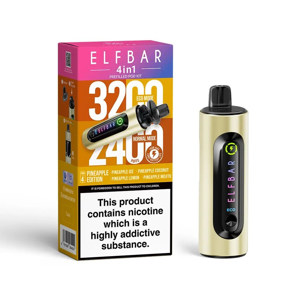 ElfBar 4in1 Pre Filled Pod Vape Kit - Vape Town