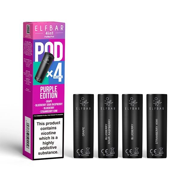 ElfBar 4in1 Pre Filled Replacement Pods - Vape Town