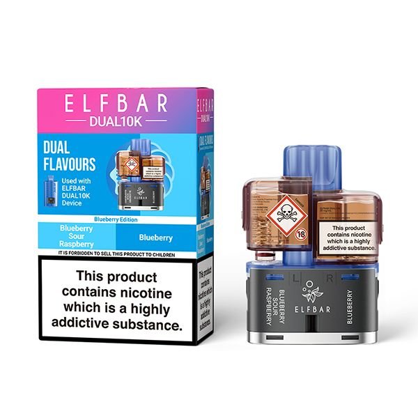 ElfBar Dual 10K Pre Filled Replacement Pods - Vape Town
