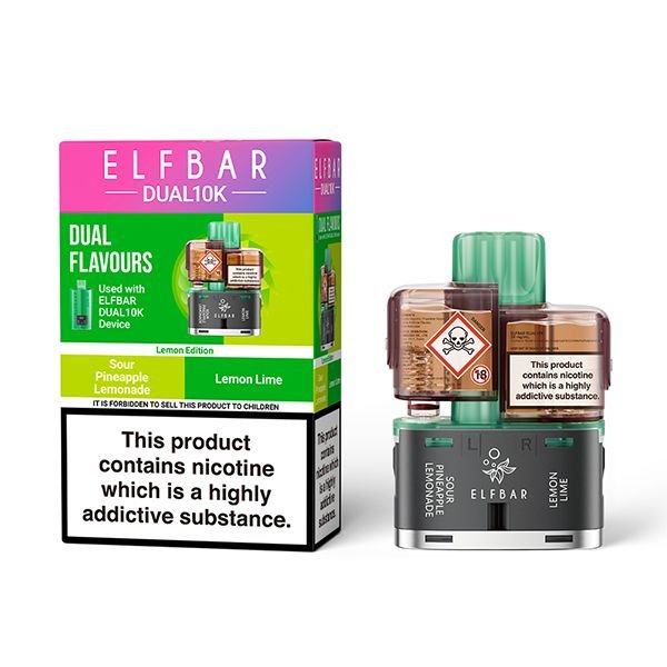 ElfBar Dual 10K Pre Filled Replacement Pods - Vape Town