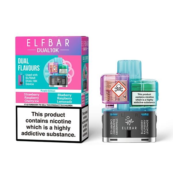 ElfBar Dual 10K Pre Filled Replacement Pods - Vape Town