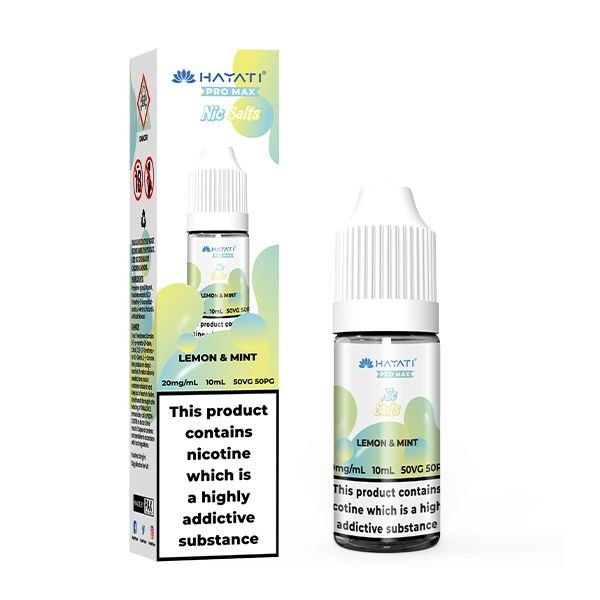 Hayati Pro Max Nic Salt Lemon & Mint - Vape Town
