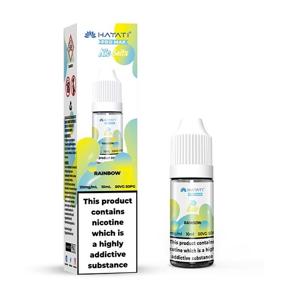 Hayati Pro Max Nic Salt Rainbow 10ml E - Liquid - Vape Town