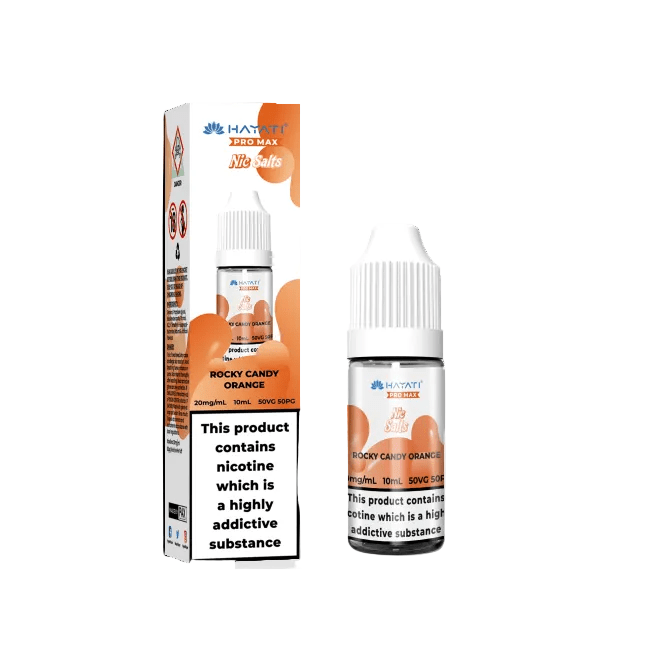 Hayati Pro Max Nic Salt Rocky Candy Orange 10ml E - Liquid - Vape Town