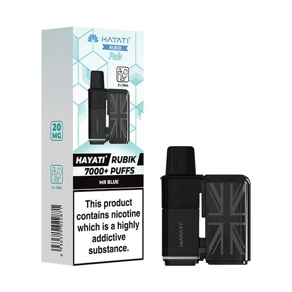 Hayati Rubik 7K Pre Filled Refill Pods - Vape Town
