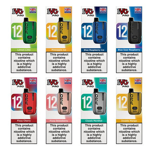 IVG Pro 12 Pre Filled Vape Pod Kit - Vape Town