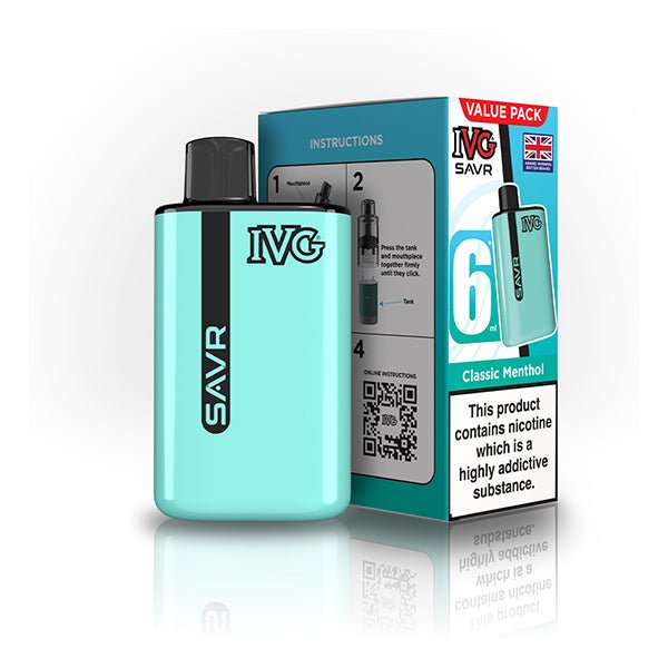 IVG SAVR Pre Filled Vape Pod Kit - Vape Town