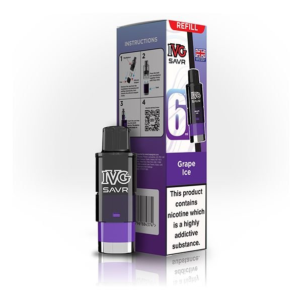 IVG SAVR Replacement Pre Filled Pods - Vape Town