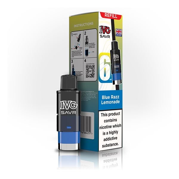 IVG SAVR Replacement Pre Filled Pods - Vape Town
