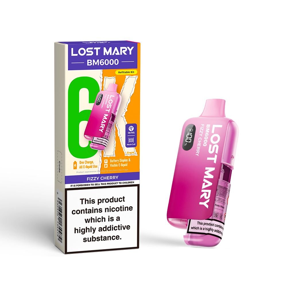Lost Mary BM6000 Pre Filled Pod Vape Kit - Vape Town