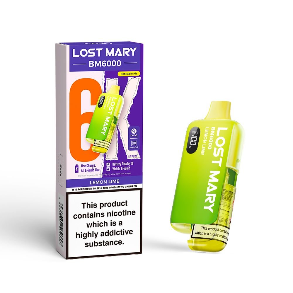 Lost Mary BM6000 Pre Filled Pod Vape Kit - Vape Town
