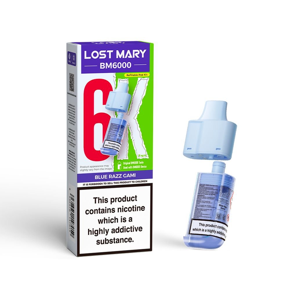 Lost Mary BM6000 Pre Filled Replacement Pods - Vape Town