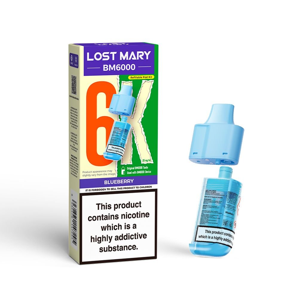 Lost Mary BM6000 Pre Filled Replacement Pods - Vape Town