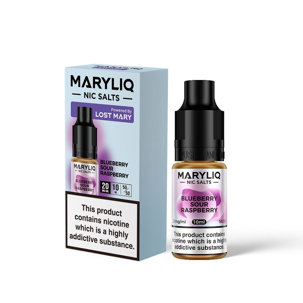 Lost Mary Maryliq - Blueberry Sour Raspberry 10ml Nic Salt - Vape Town
