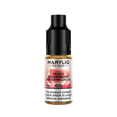 Lost Mary Maryliq - Peach Strawberry Watermelon Ice 10ml Nic Salt 10mg available from the online vape shop Vape Town UK