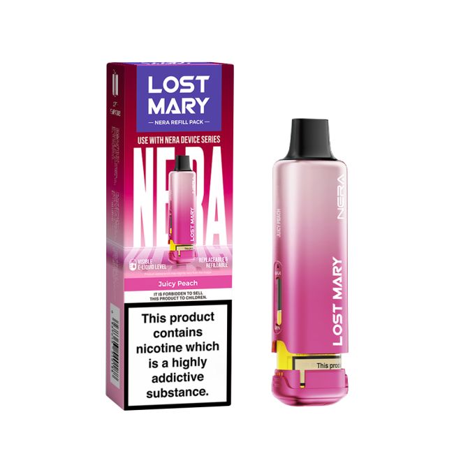 Lost Mary Nera 15K Pre Filled 2ml Pod + 10ml Refill - Vape Town