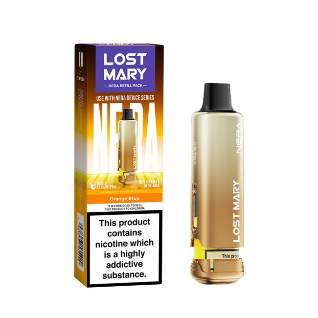 Lost Mary Nera 15K Pre Filled 2ml Pod + 10ml Refill - Vape Town