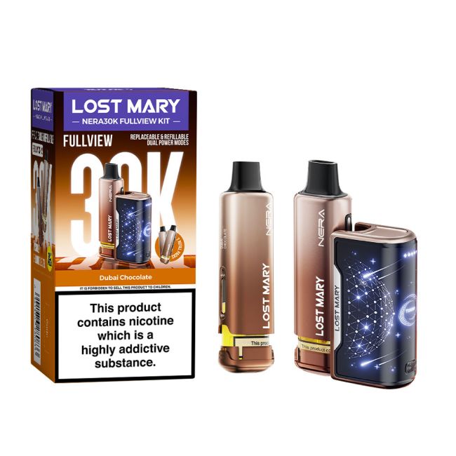 Lost Mary Nera 30K Fullview Pre Filled Pod Kit - Vape Town