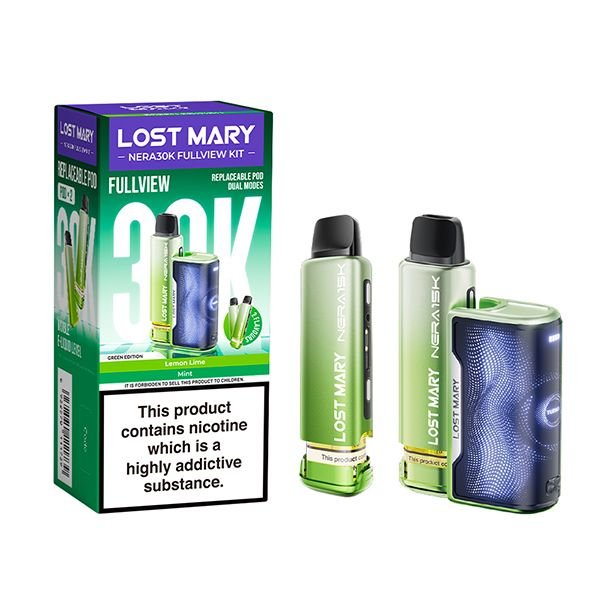 Lost Mary Nera 30K Fullview Pre Filled Pod Kit - Vape Town