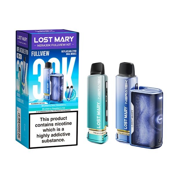Lost Mary Nera 30K Fullview Pre Filled Pod Kit - Vape Town