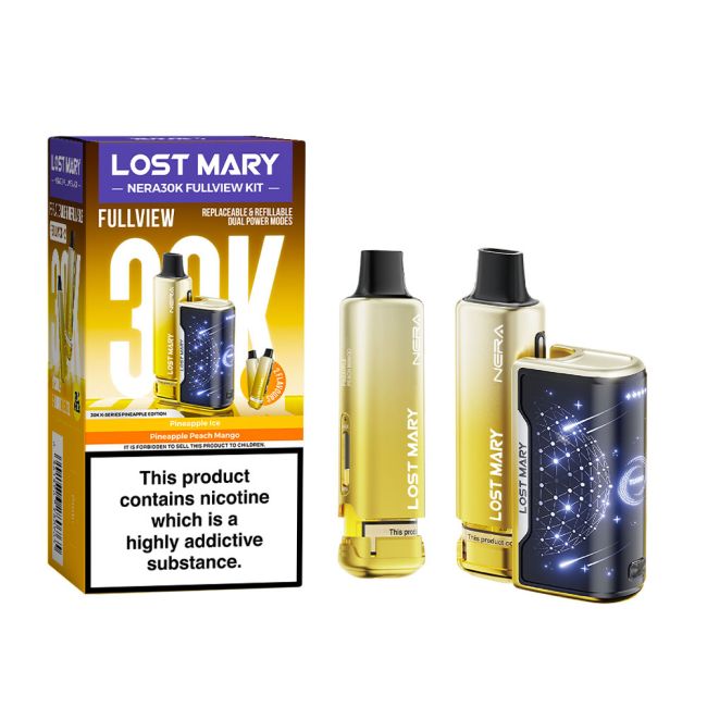 Lost Mary Nera 30K Fullview Pre Filled Pod Kit - Vape Town