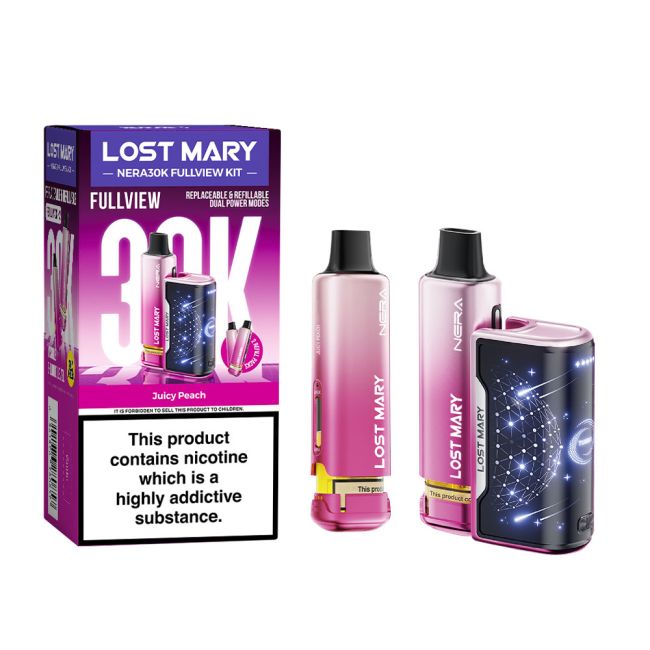 Lost Mary Nera 30K Fullview Pre Filled Pod Kit - Vape Town