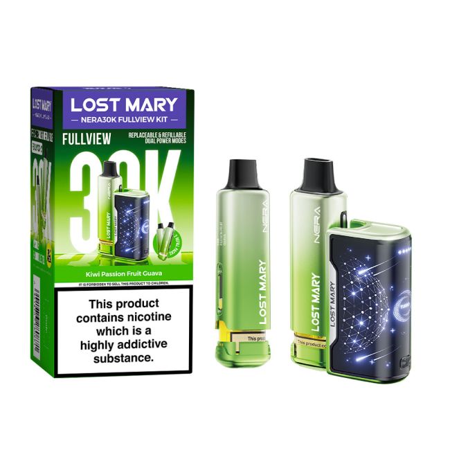 Lost Mary Nera 30K Fullview Pre Filled Pod Kit - Vape Town