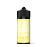 Next Level Bar Juice - Banana Ice 100ml available from the online vape shop Vape Town UK