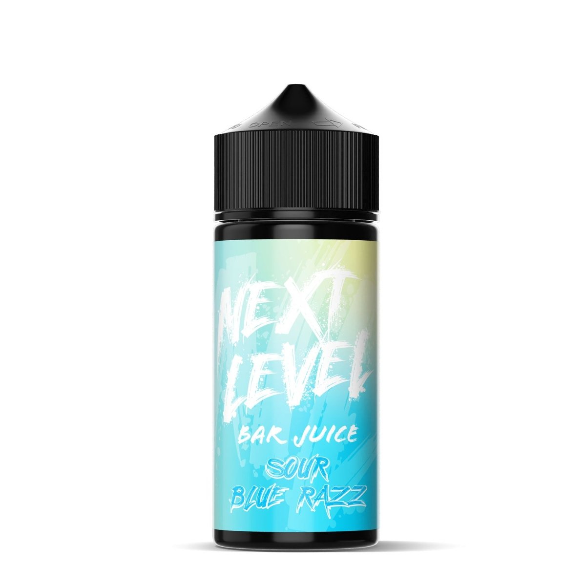 Next Level Bar Juice - Sour Blue Razz 100ml available from the online vape shop Vape Town UK