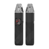 Black Leather OXVA NeXlim 2 Pod Vape Kit on a White Background.