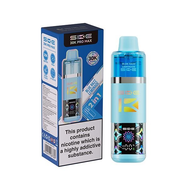 SKE Crystal 30K Pro Max Pre Filled Pod Vape Kit - Vape Town