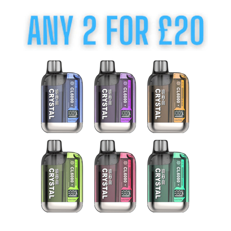 SKE Crystal CL6000 Pre Filled Vape Kit - Vape Town