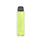 An image of the Uwell Caliburn G5 Lite Vape Pod Kit in the Lemon Green colour option.