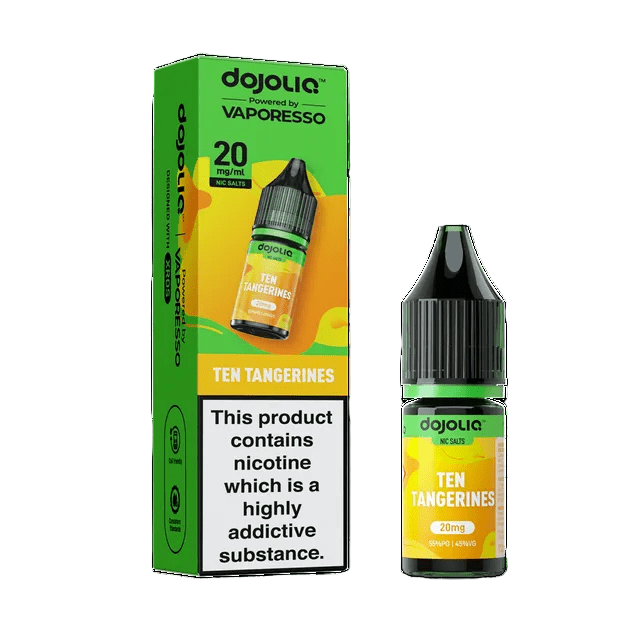 Vaporesso DojoLiq Ten Tangerines Nicotine Salts - Vape Town
