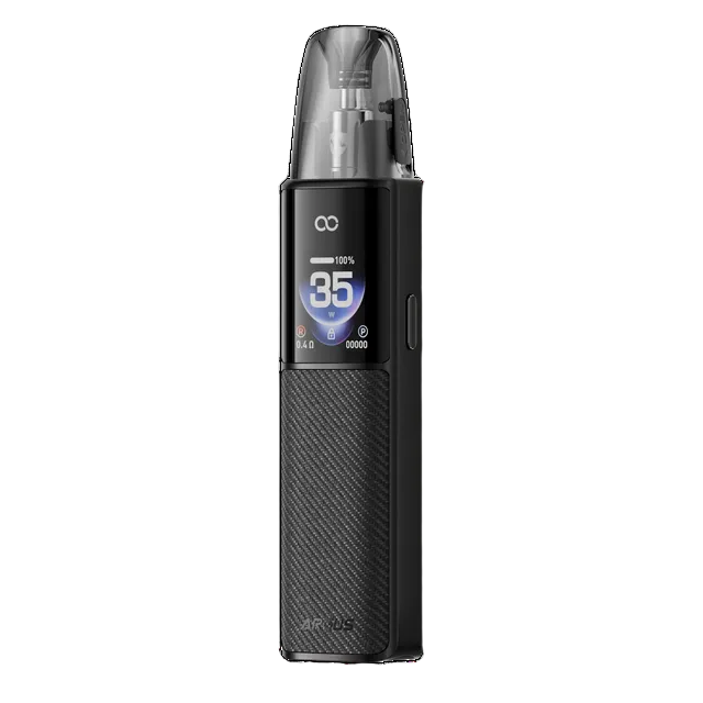 Black VooPoo Argus G4 Pod Vape Kit on a white background.