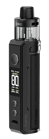 VooPoo Drag X2 Pod Kit Spray Black available from the online vape shop Vape Town UK