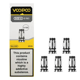 VooPoo PNP X Coils in 0.15ohm Resistance on a White Background.
