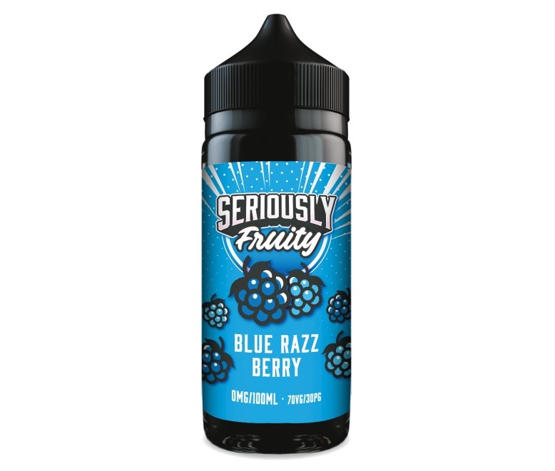 Doozy Seriously Fruity - Blue Razzberry 100ML - Vape Town Online