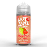 Next Level XL Strawberry and Lime 100ml available from the online vape shop Vape Town UK