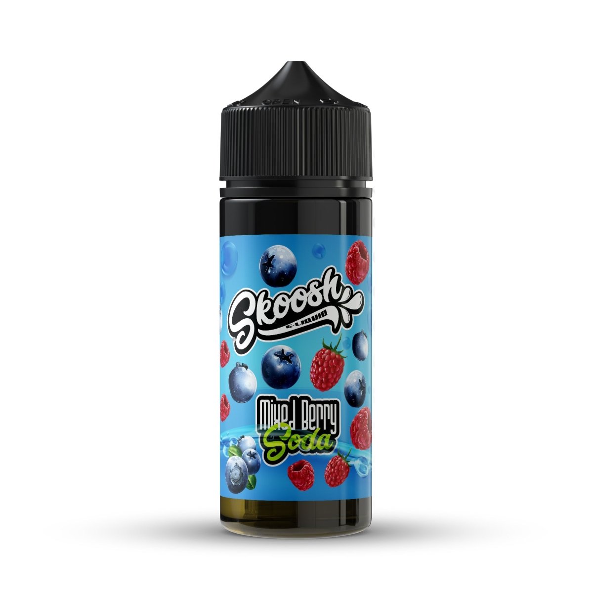 Skoosh Mixed Berry Soda 100ml available from the online vape shop Vape Town UK