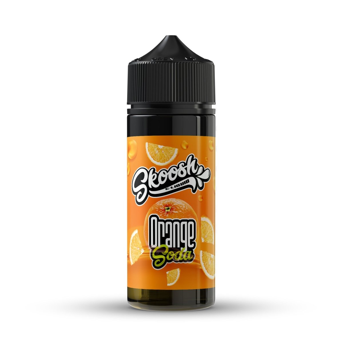 Skoosh Orange Soda 100ml available from the online vape shop Vape Town UK