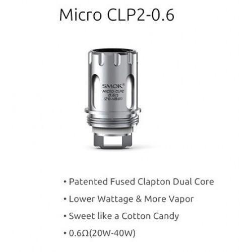 Smok TFV4 Micro CLP2 Coil 0.6 OHM - Vape Town