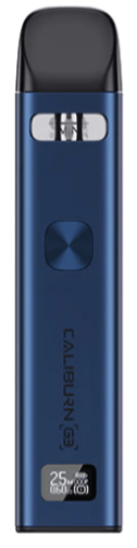 Uwell Caliburn G3 Pod Kit Blue available from the online vape shop Vape Town UK