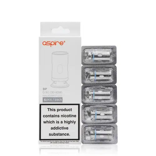 Aspire BP Coils 0.3 OHM available from the online vape shop Vape Town UK